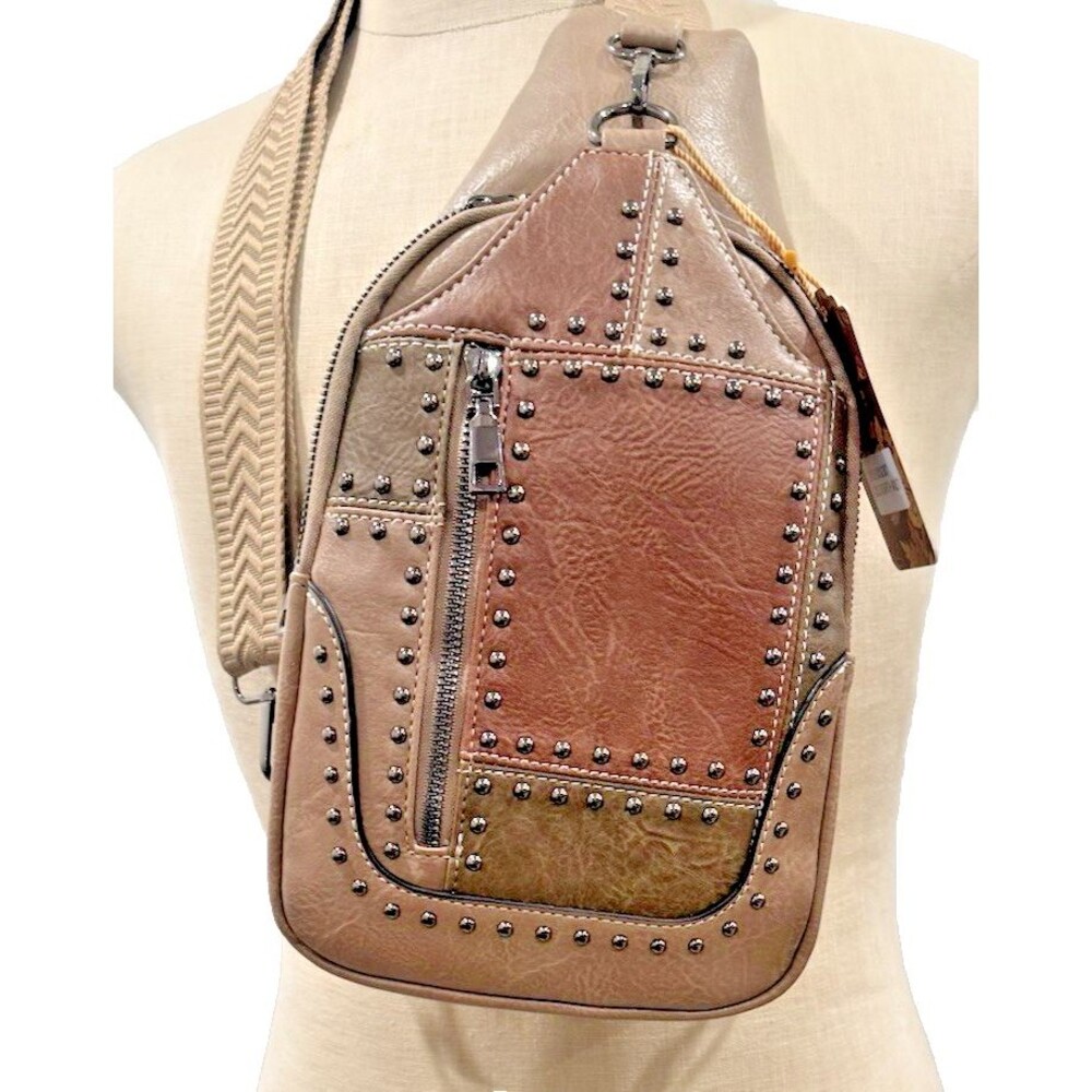 Sam & Hadley Earth Multi Cross Body Bag NWT